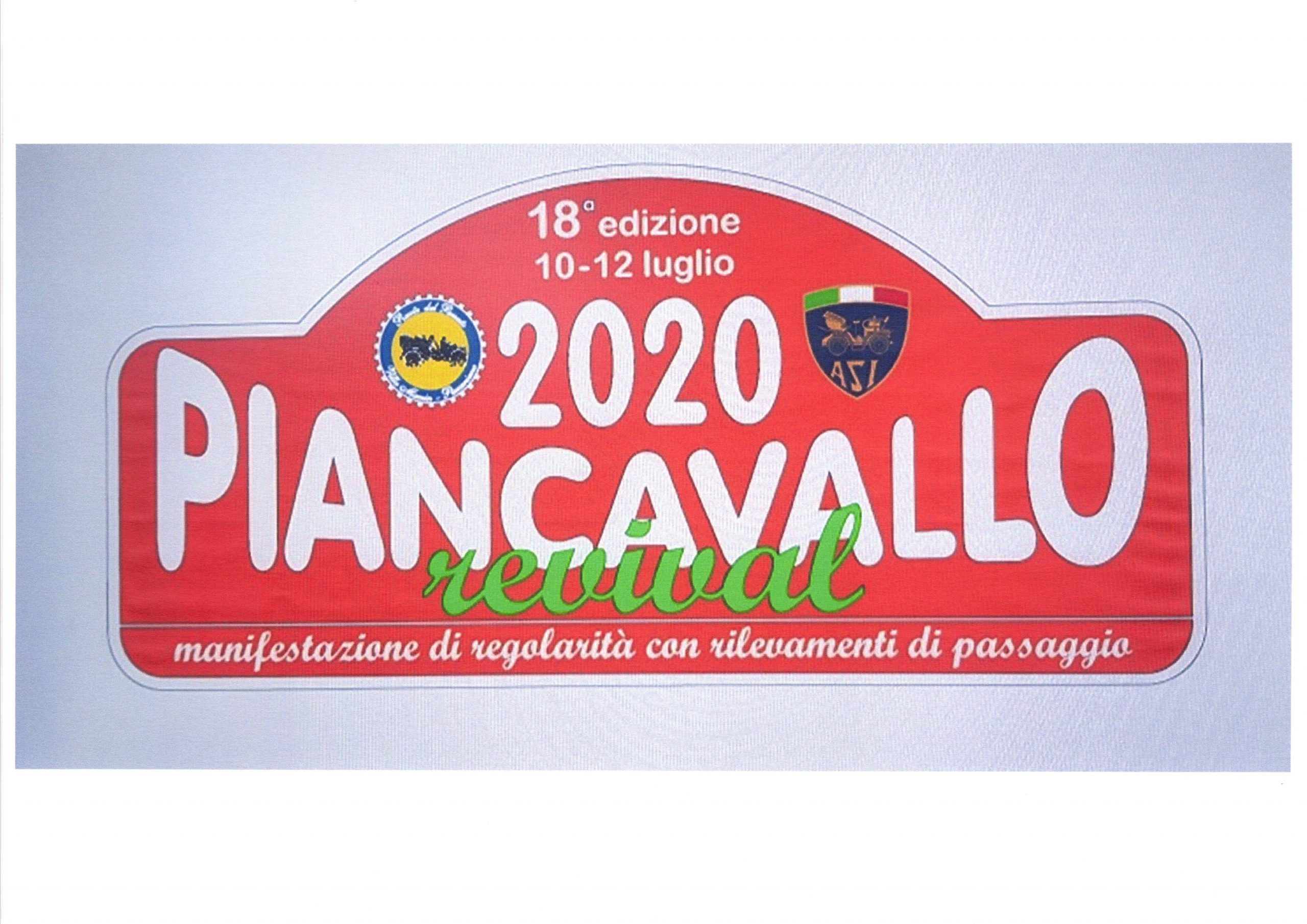 PIANCAVALLO REVIVAL 2020 PIANCAVALLO REVIVAL 2020