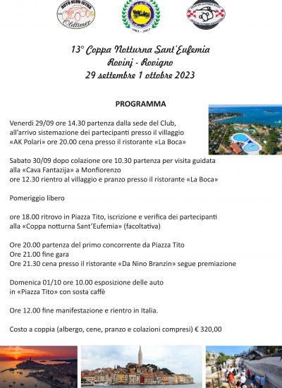Rovigno San Eufemia settembre 2023