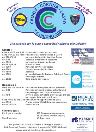 CAORLE-CORTINA-CASSO