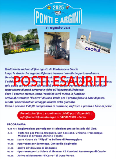 PONTI E ARGINI 2025