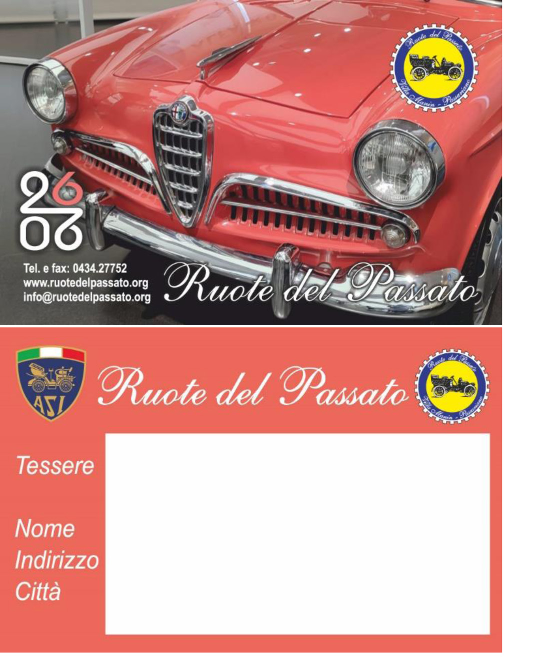 Rinnovo tesseramento 2026