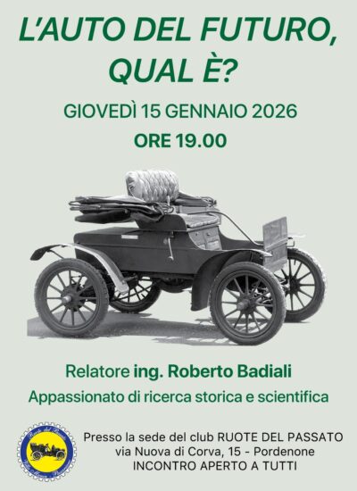 Giovedi 15 gennaio 2026