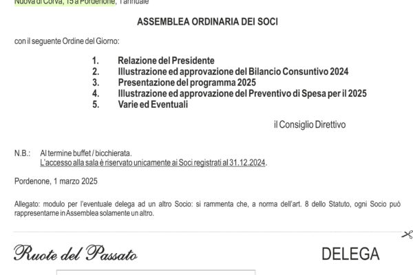 ASSEMBLEA ANNUALE SOCI