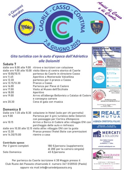 CAORLE-CASSO-CORTINA