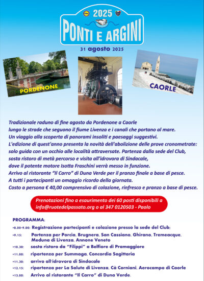 PONTI E ARGINI 2025