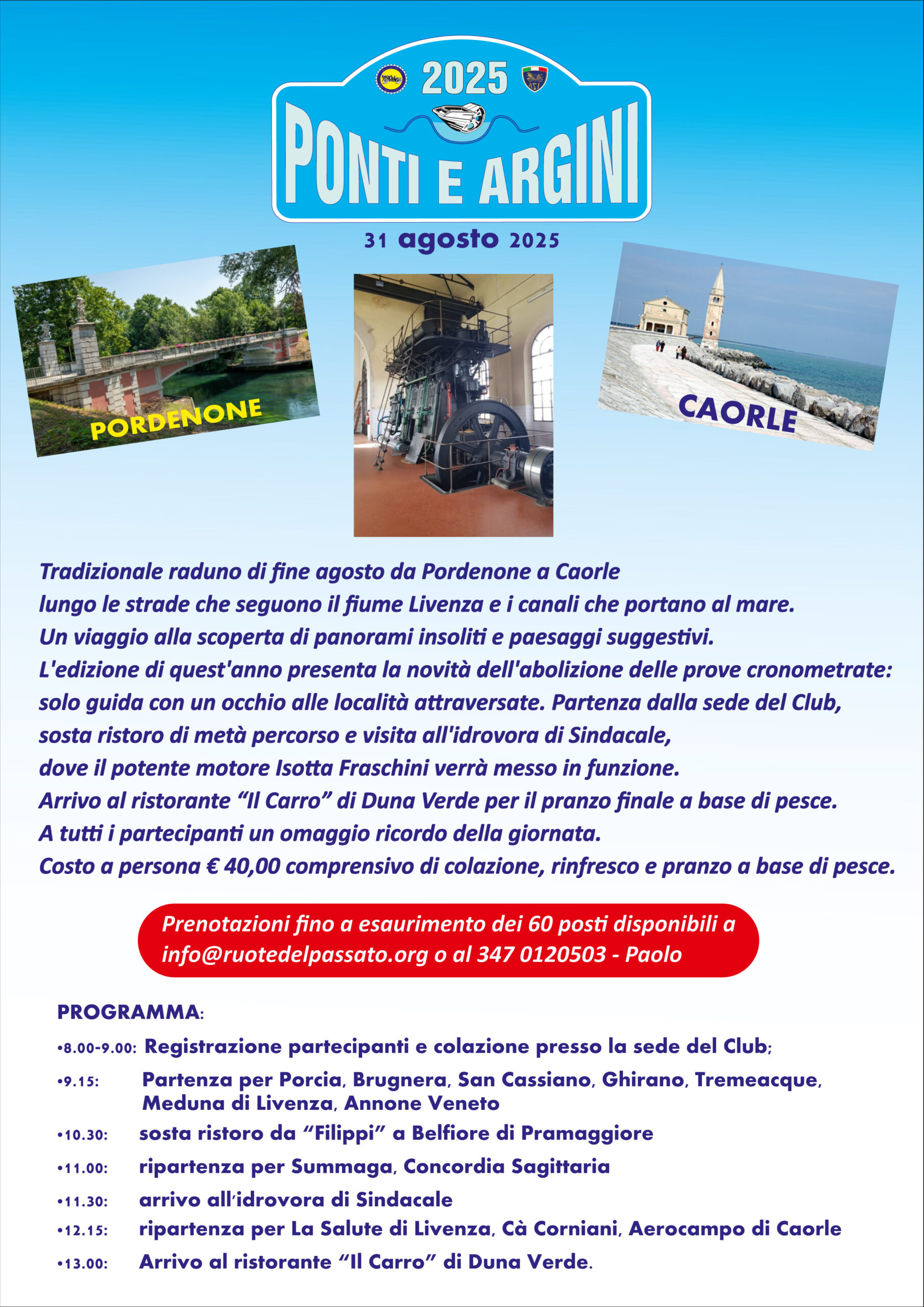 PONTI E ARGINI 2025