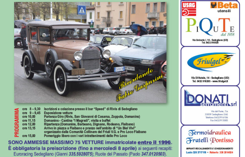 Raduno di Primavera  sabato 11 aprile