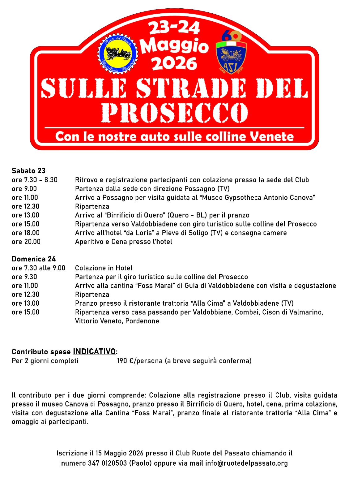 SULLE STRADE DEL PROSECCO