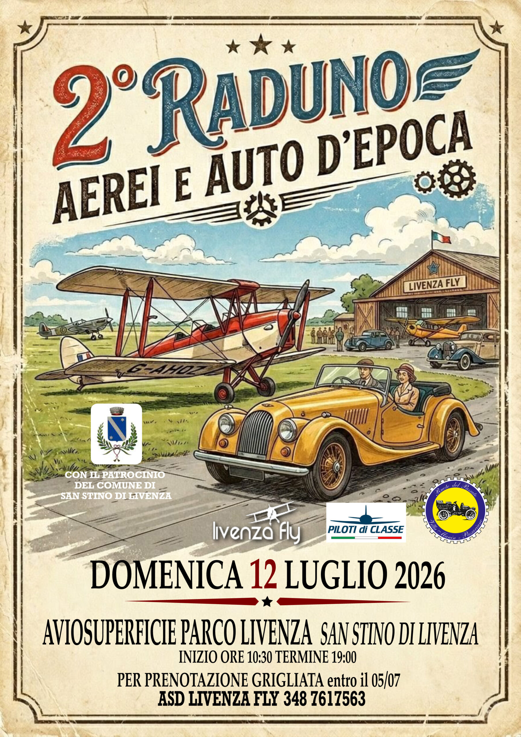 Aerei e auto d’epoca
