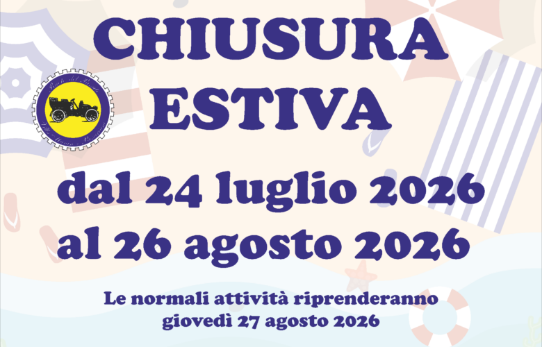 Chiusura estiva