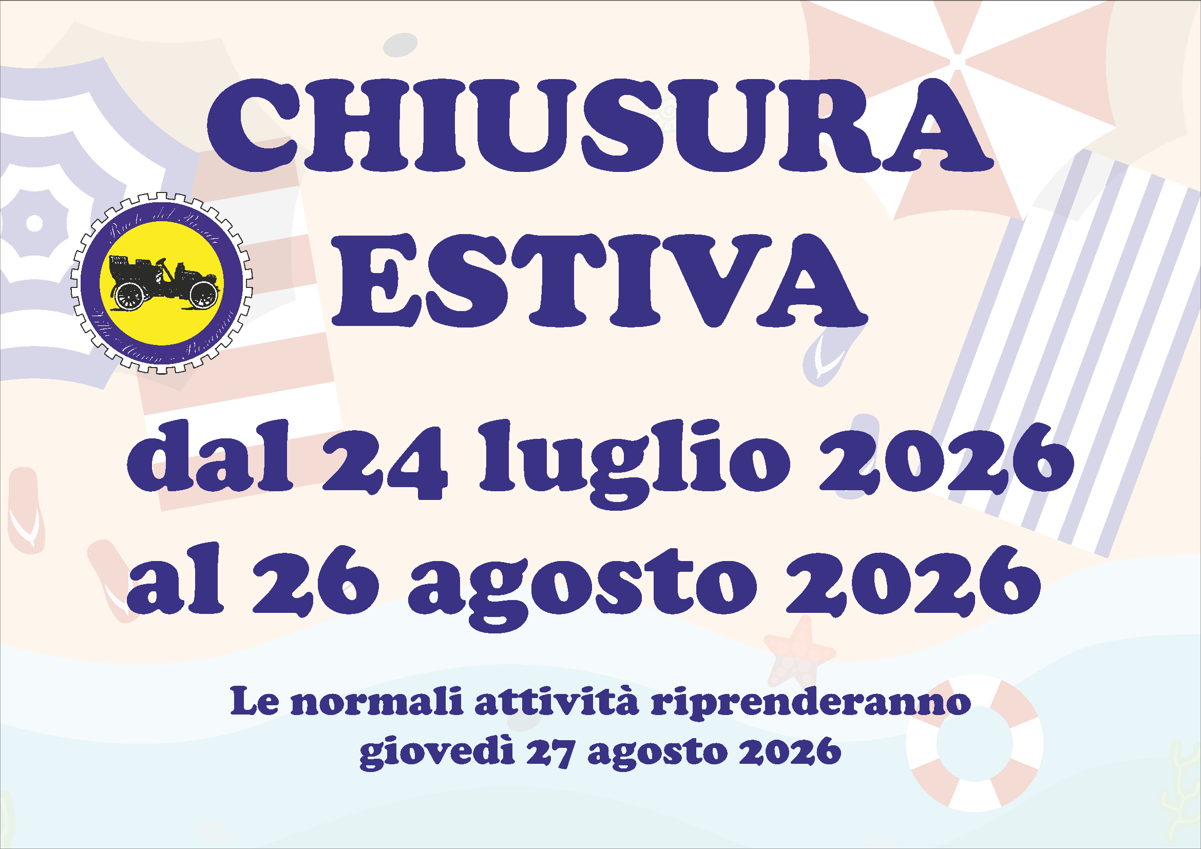 Chiusura estiva