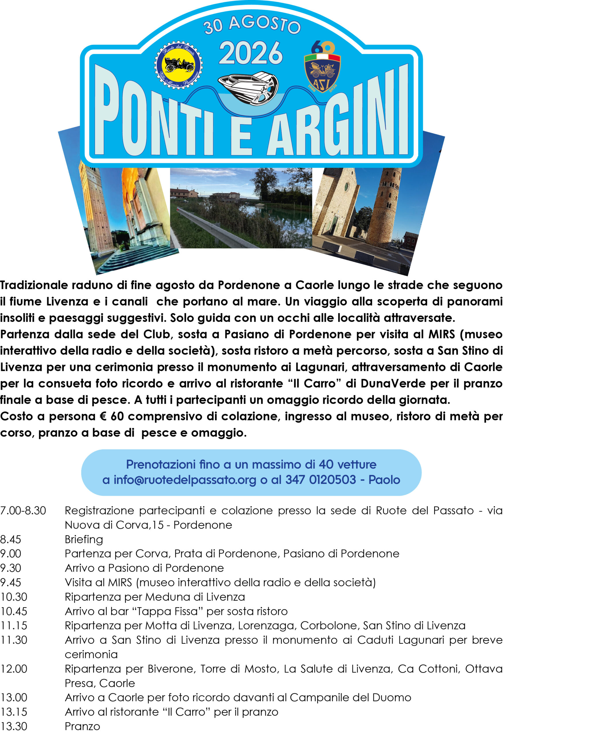 Ponti e Argini 2026